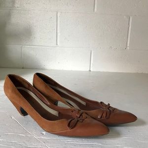 Marc Jacobs suede kitten heels size 37